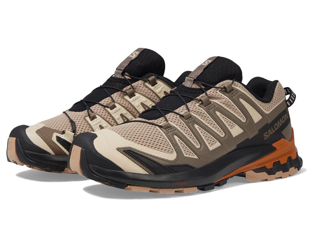 Salomon Mens Xa Pro 3D V9 Natural/Black/Sugar Almond 11.5 Medium